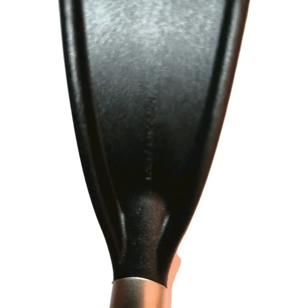 Kuhn Rikon Heat Resistant Turner Spatula, Black Plastic Handle, Solid